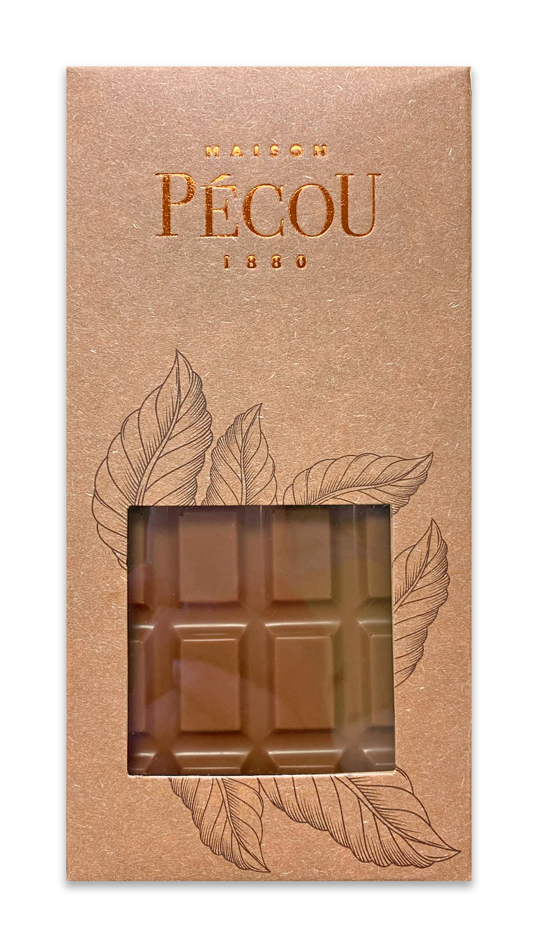 Maison Pécou - Tablette chocolat lait