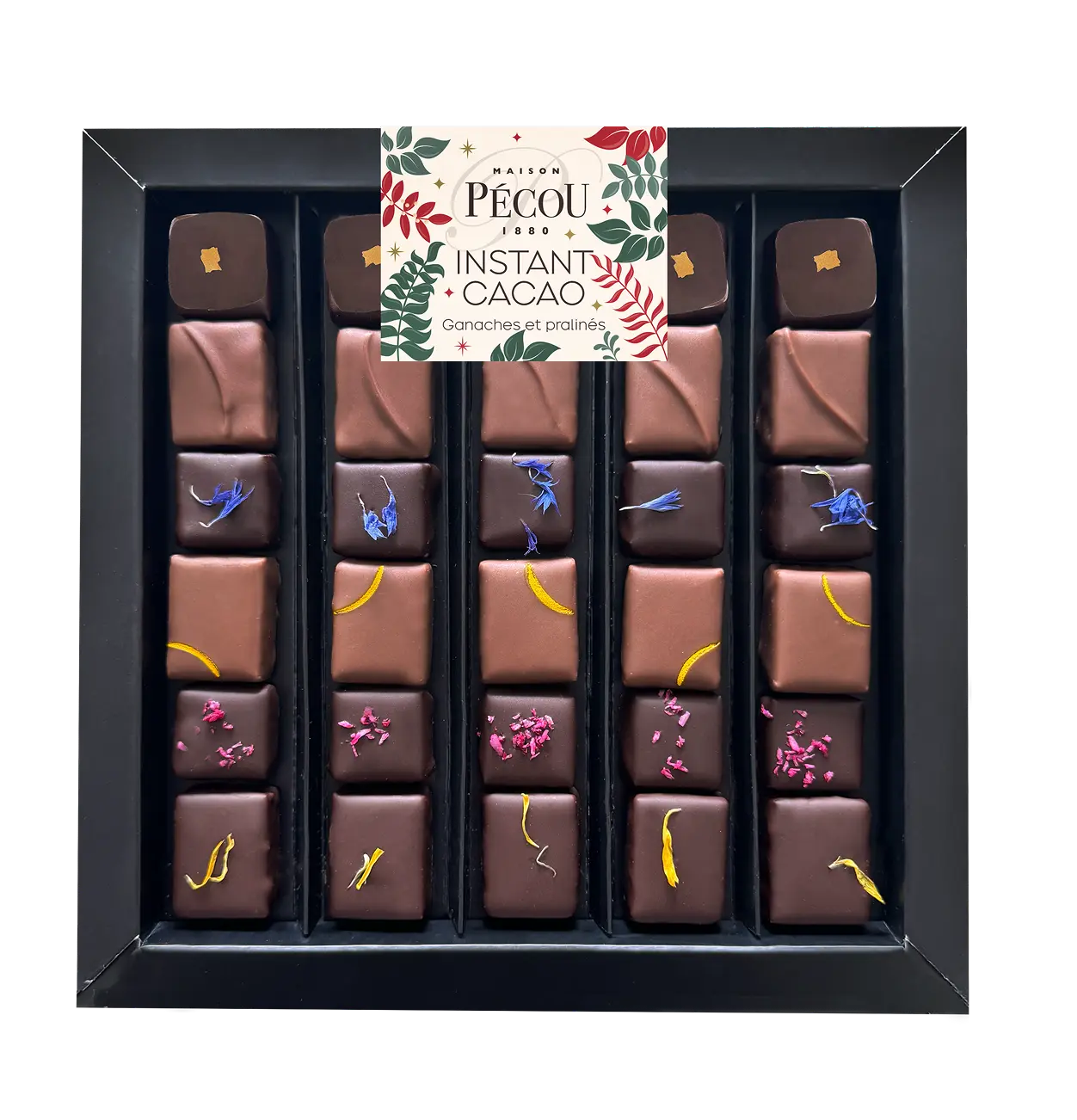 coffret chocolat-1 réglette 12